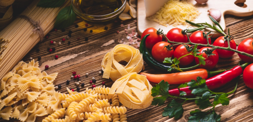 Les pâtes italiennes à Windhof pour un dîner rapide et délicieux